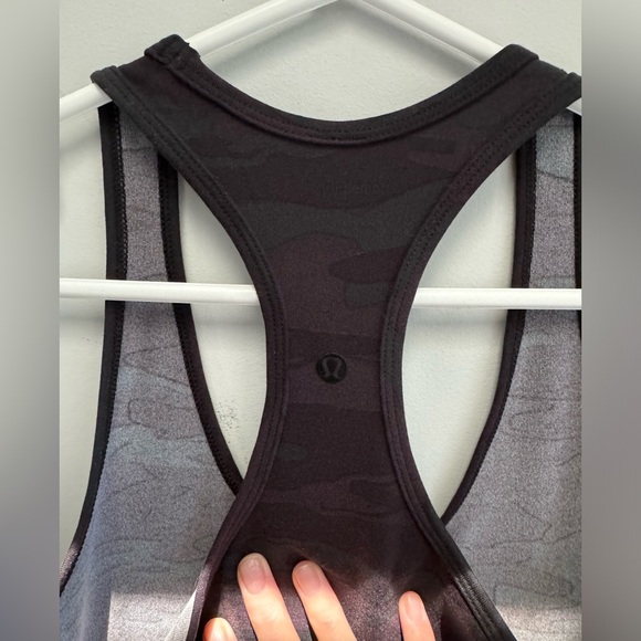 Lululemon tight fit stretch camo tank dress - Picture 3 of 4